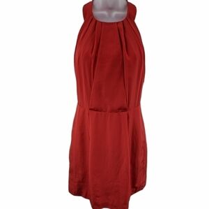 BCBGERATION Pleated Halter Style Dress Sz 2